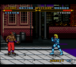 Street Combat (USA) In game screenshot